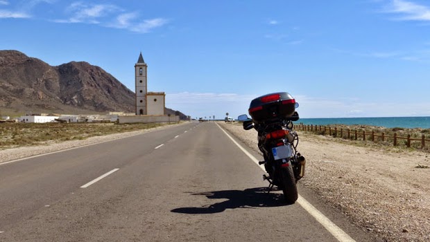Ruta desde el Cabo de Gata hasta Granada