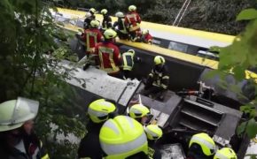 Accidente de tren en Alemania